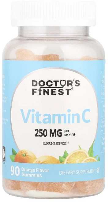 닥터스파이니스트 비타민C 오렌지맛 VitaminC Orange 구미젤리 90개, 1개 - 쿠팡