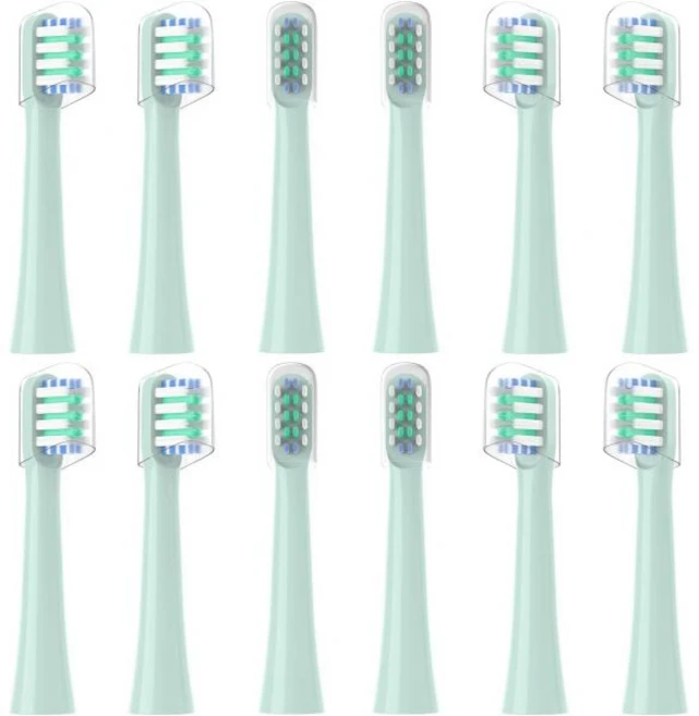전동 칫솔모 구강청결도구 12개 교체용 콜게이트 험 커넥티드 스마트 배터리 칫솔 헤드 청록색 2220324 - 쿠팡