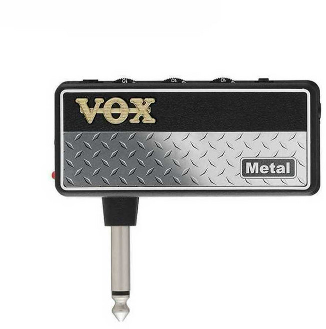 기타용 앰프 VOX 복스 미니 일렉 베이스 헤드폰 AP2, AP2-BL(블루스 톤) 2세대, 1개