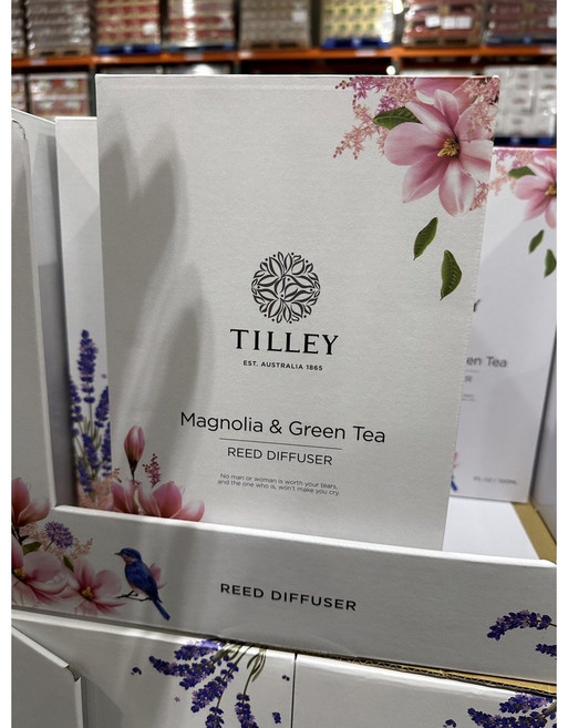 Tilley 澳洲經典香氛 擴香組 150毫升 X 2入, 1個, 木蘭與綠茶
