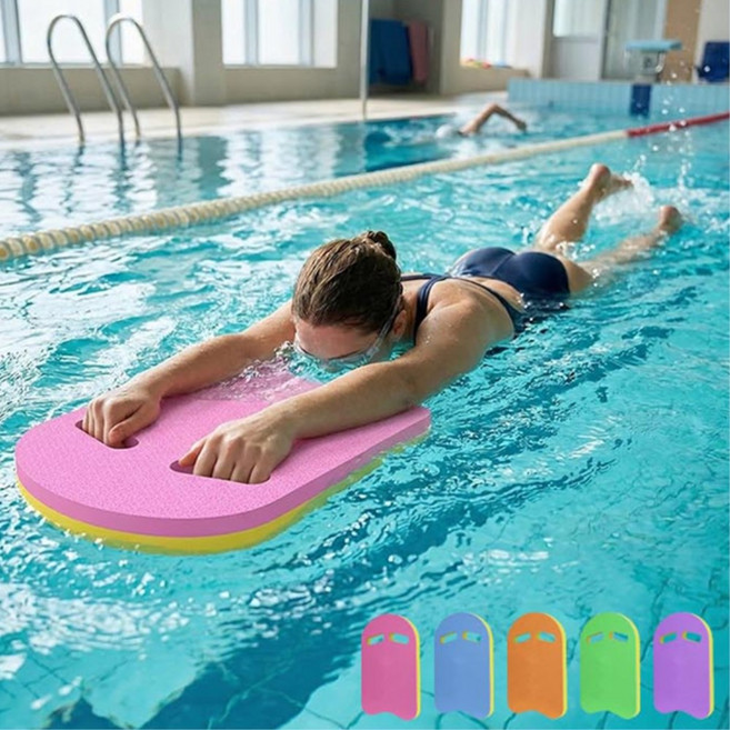 어린이 성인 손잡이 수영 보조 킥판 부력 보드 헬퍼 초보자 연습 키즈, 05.오렌지