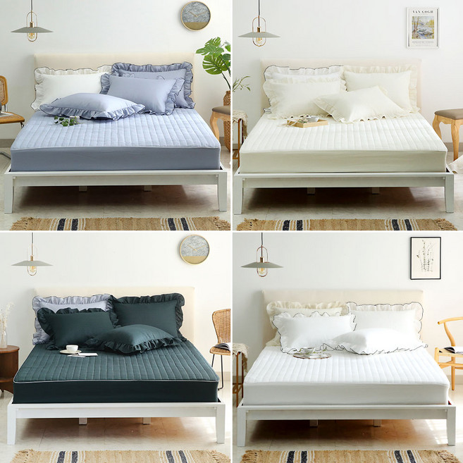 아르지오 알러지케어 여름 시어서커 침대 매트리스 커버 SS Q K LK