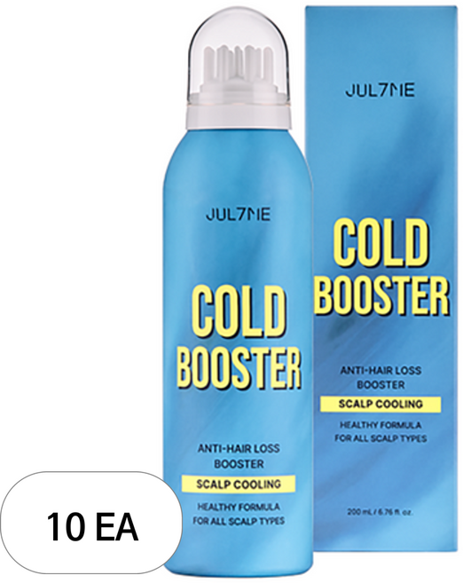 줄라이미 콜드부스터 스파클링 두피 에센스, 200ml, 10개