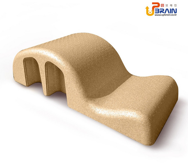 업브레인 일체형 스파인코렉터 홈 필라테스 소도구 홈트 리포머 아크 바렐 스트레칭 기구 국내생산 친환경 EPP소재, 일체형 스파인코렉터 아이보리, 일체형 스파인코렉터 아이보리