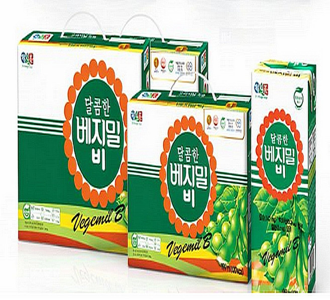 베지밀 달콤한 두유 B, 190ml