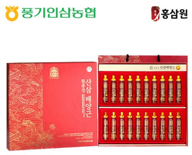 토종홍삼원 황풍정 산삼배양근 20mlx20병 + 홍삼정 캔디300g 풍기인삼농협, 20ml, 1개