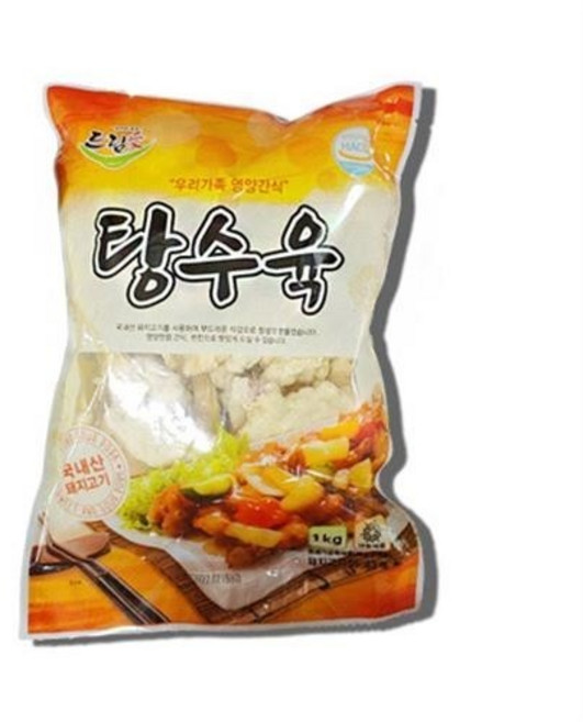 드림애 탕수육, 2개, 1kg