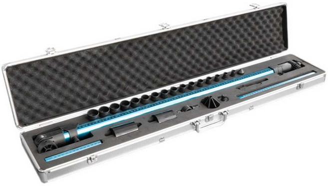 정비소 계측기 판금 눈금자 교정 공구 차량용 판금, 판금 2D 측정자, 1개