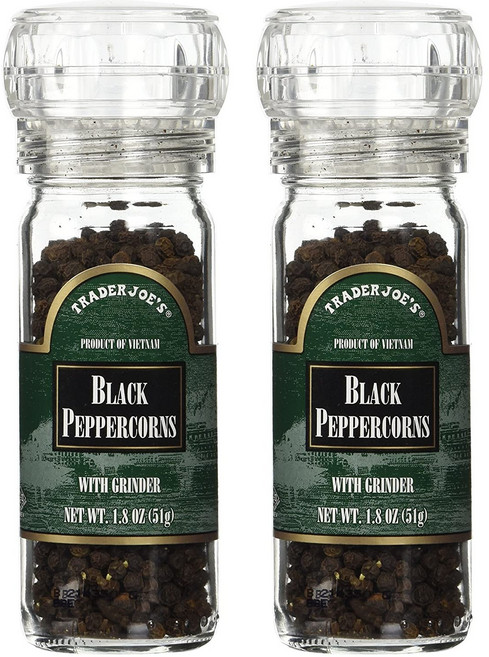 트레이더조 블랙 페퍼콘 그라인더병 51g 2개