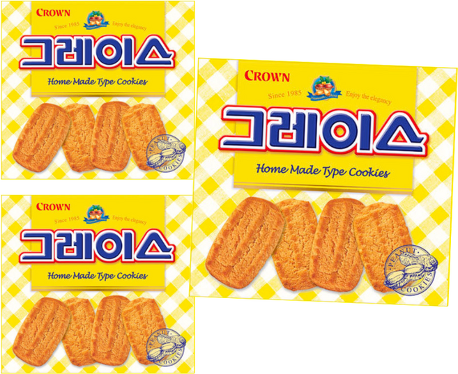 크라운 그레이스, 298g, 3개