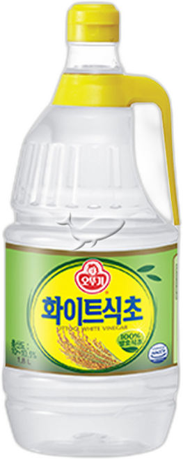 오뚜기 화이트식초, 4개, 1.8L