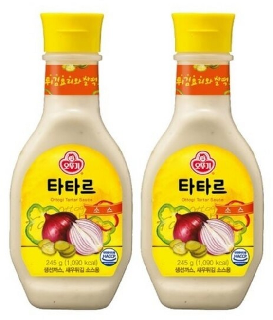 오뚜기 타타르 소스, 2개, 245g