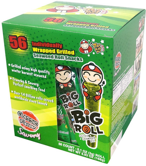 코스트코 타오케노이 빅롤 김스넥, 168g, 2개