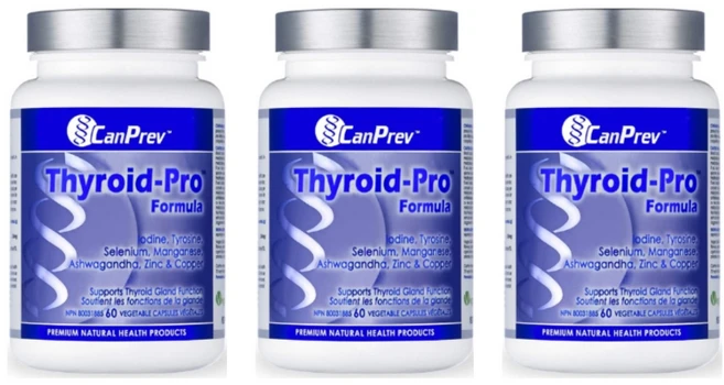 캔프레브 싸이로이드프로 Thyroid Pro 60 베지캡슐 (3통 3개월분), 3개, 60정 - 쿠팡