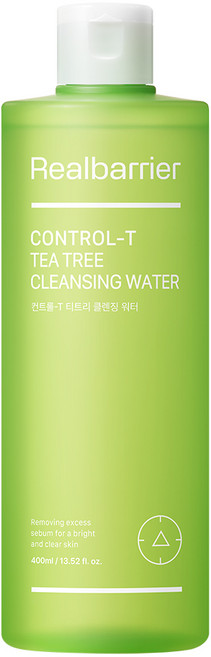 리얼베리어 컨트롤-T 티트리 클렌징 워터, 1개, 400ml