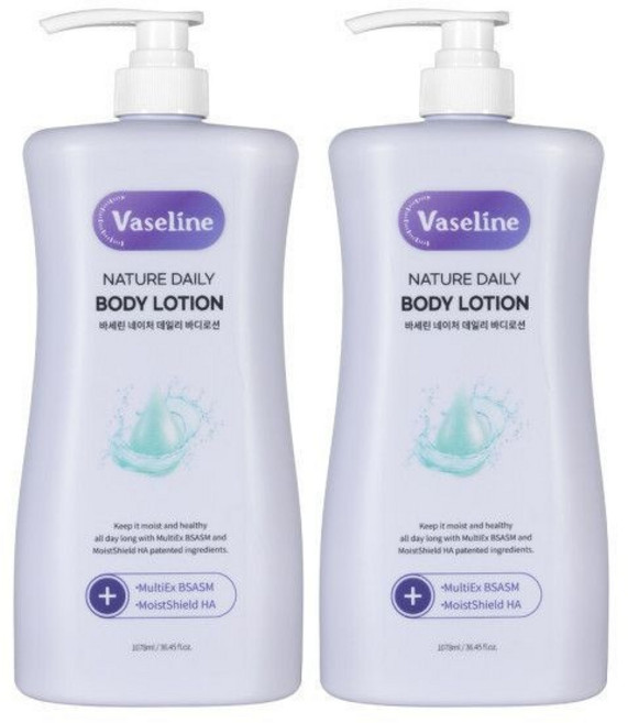 바세린 데일리 바디로션 향기좋은 고보습 대용량 바디크림, 2개, 1.078L