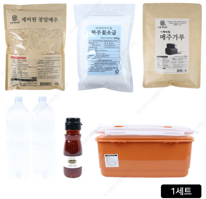 안동제비원 된장만들기 세트 7kg, 1세트