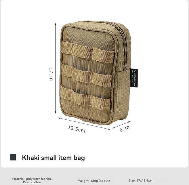 CAM MOON BK 40 방수 텐트 야외 내구성 휴대용 캠핑 캔버스 블랙 지퍼 생존, 3. BG-15, 1개