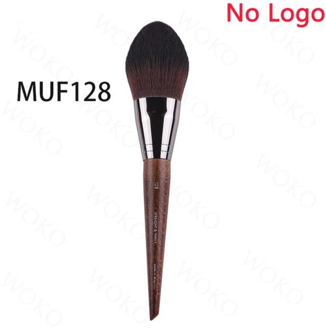 MUF 올 시리즈 메이크업 브러쉬 루즈 파우더 컨투어 파운데이션 블렌딩 하이라이터 블러쉬 브론저 버핑 도구, [08] MUF-128