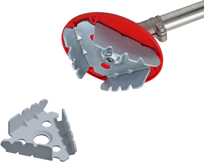 논용 잡초킬러+교체날 /국산 예초기 동력 호미 논전용 우수한 제초 잡초 제거, 1세트