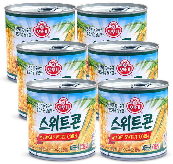 오뚜기 스위트콘 340g 6개