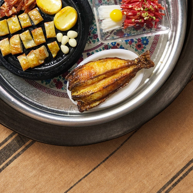 납골당 꾸미기 미니어처 단품 한식 반찬 요리 미니어쳐 제사상 상차림, [한식/반찬,요리]고등어구이