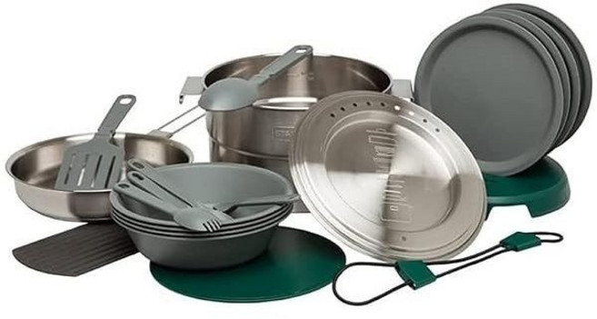 스탠리 어드벤처 캠프 쿡 세트, Base Camp Cook Set (21 Pieces), 1개