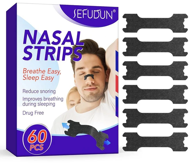 코골이 를 위한 엑스트라 스트렝스 코 스트립 60 Ct 호흡 및 수면 개선을 스트립 | 남녀용 확장제 주야간 사용 방지, 1개 - 쿠팡
