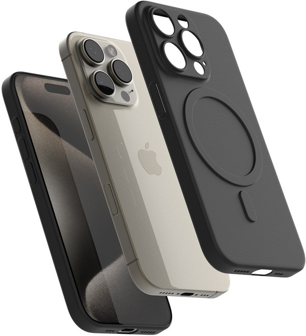 레드빈 고스트핏 맥세이프 케이스 0.6mm 초슬림 풀커버 변색없는 생폰느낌 케이스