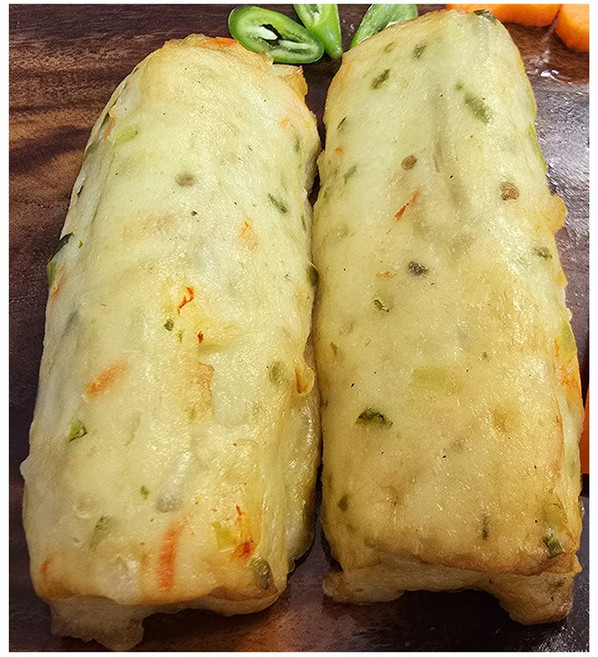 [진짜배기 부산어묵] 밀가루없는 수제어묵 야채 160g, 6개