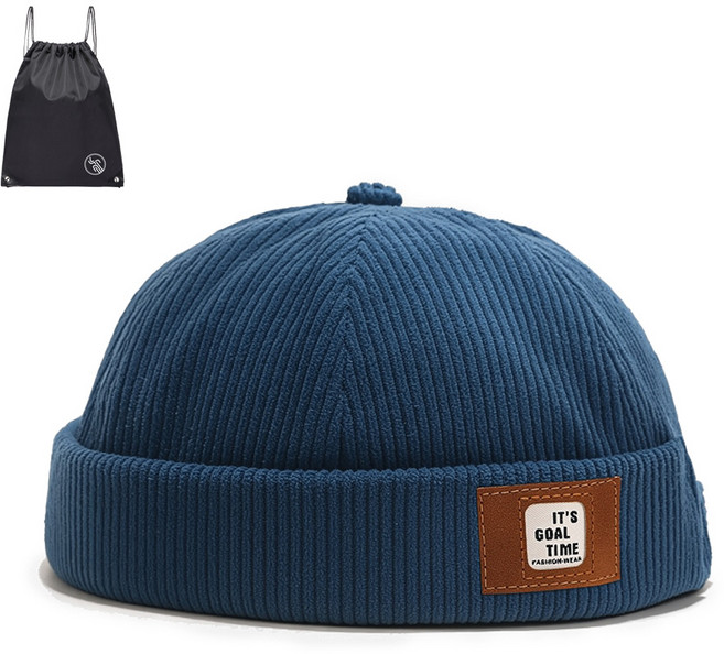 BELLEAURA 남여공용 코듀로이 와치캡 패션모자 캐주얼와치캡 트렌디 골무모자 챙없는모자 레옹모자 (PGN짐쌕가방 지급)