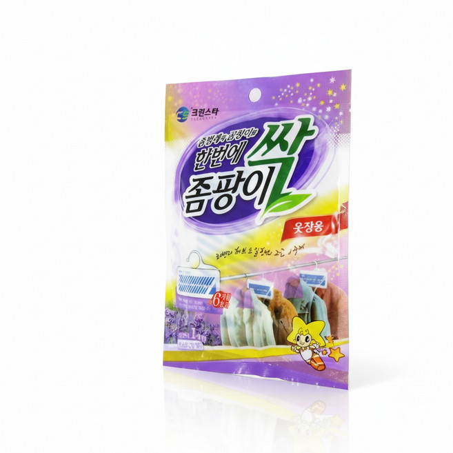 옷장용 탈취제 좀팡이 싹(1입)10개 옷장정리 이사 방향제, 10개