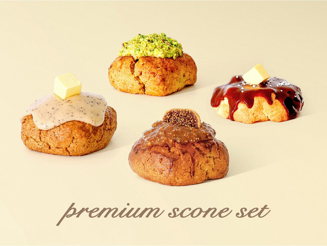 스콘맛집 스콘선물세트 플레인스콘 버터스콘 앙버터스콘 얼그레이스콘 무화과스콘, 프리미엄 스콘 세트, 1개