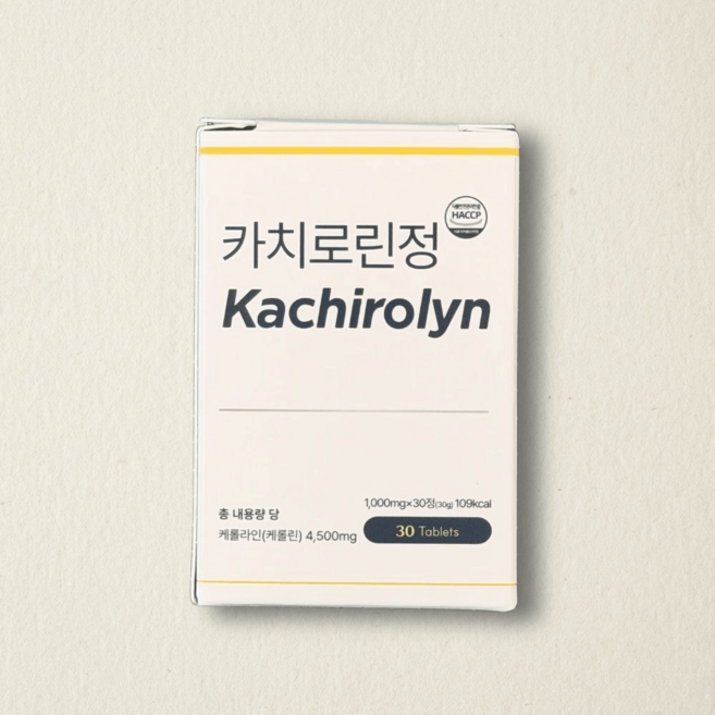 카치로린 정 Kachirolyn 케롤린, 1개, 30정