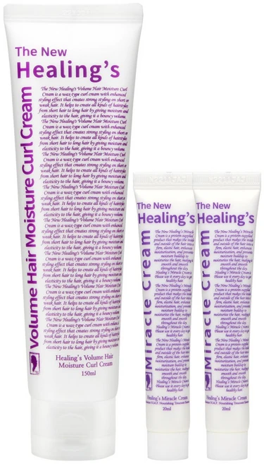 모에타 더뉴힐링스 볼륨헤어 모이스쳐 컬크림 150ml (힐링스 미라클크림 20ml 2개), 1개 - 쿠팡