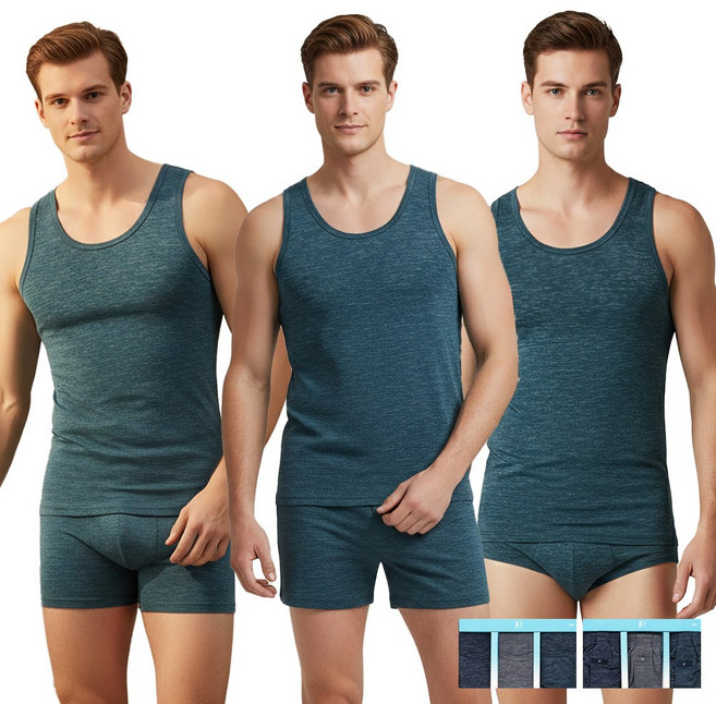 제임스딘 남성 인견 쿨 런닝 팬티 6매입 세트 JHMRCZ39S