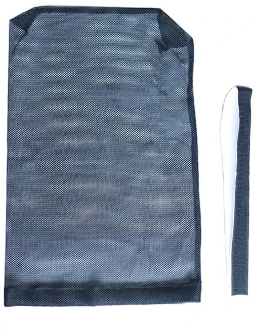 재사용 가능한 벽 배기 커버 건조기 벤트 먼지 필터 백 린트 트랩 건조기 벤트 린트 백 외부 먼지 백, 02 Black