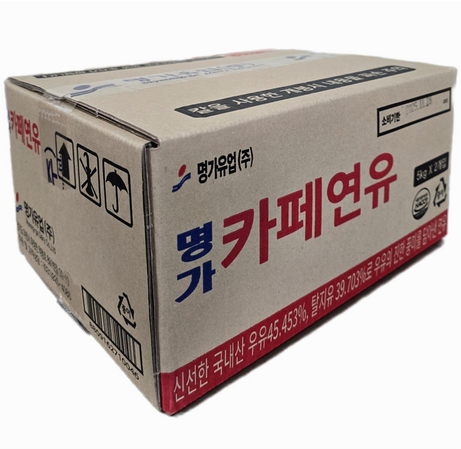 명가 카페연유 10kg 명가연유 업소용 대용량 5kg x 2봉, 2개