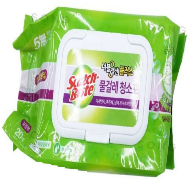 단비가 물걸레 청소포 표준형 20매 청소포형물걸레, 1개