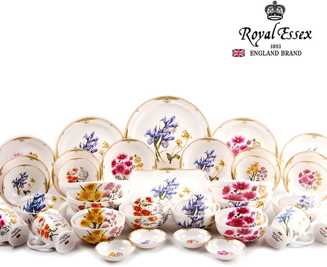 로얄에식스 버킹엄가든 5인 식기세트 22P 집들이선물, 혼합세트 (상세페이지 참고), 1개