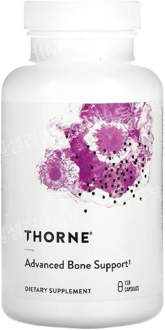 쏜리서치 칼슘 마그네슘 엽산 비타민D3 Thorne Advanced Bone Support 120캡슐, 120정 - 쿠팡