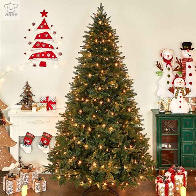 리치점빵 270cm 크리스마스 초대형 전나무트리 교회장식 트리꾸미기