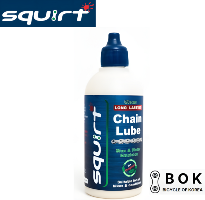 Squirt Chain Lube (스퀏트) 바이크 체인 Lube (루브)_120ml, 1개