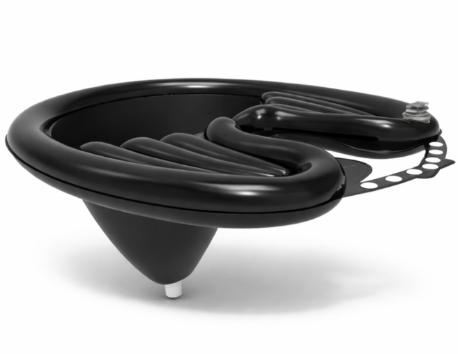 로로랜디 임산부 머리감기 세발기 아이 노인 환자용 침상 누워서 장애인 샴푸 대야 편안한 피부 저자극 에어 튜브, 1개, 블랙