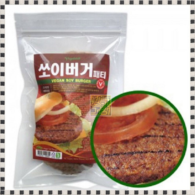 쏘세지 냉동 햄버거 40gx6개입 햄 쏘이버거 패티 240g 샐러드 gui+174Vc, 6개, 40g