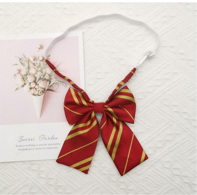 해리포터 리본타이 코스프레 졸업 사진 의상 파티 소품