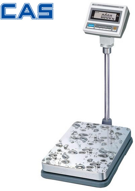 카스 충전 방수 계수 전자 저울 DBII-150RB 최대150kg (20~50단위) 측정