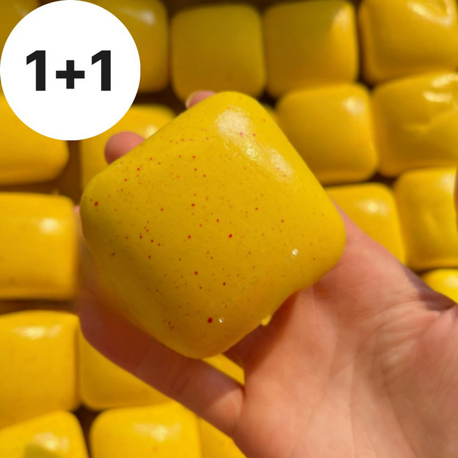 빵말랑이 쿠션 스퀴시 스퀴지 말랑이, 2개, 버터