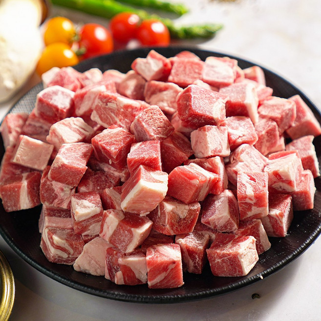 [오늘출발] 숙성 냉동 양깍두기 큐브 300g 양고기 양꼬치 양큐브 와인안주, 1개