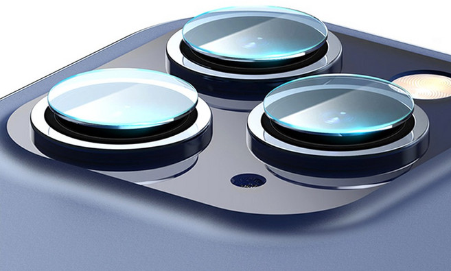 팀팀 6D 카멜레온 강화유리 태블릿PC 카메라 액정보호필름 2p, 1세트